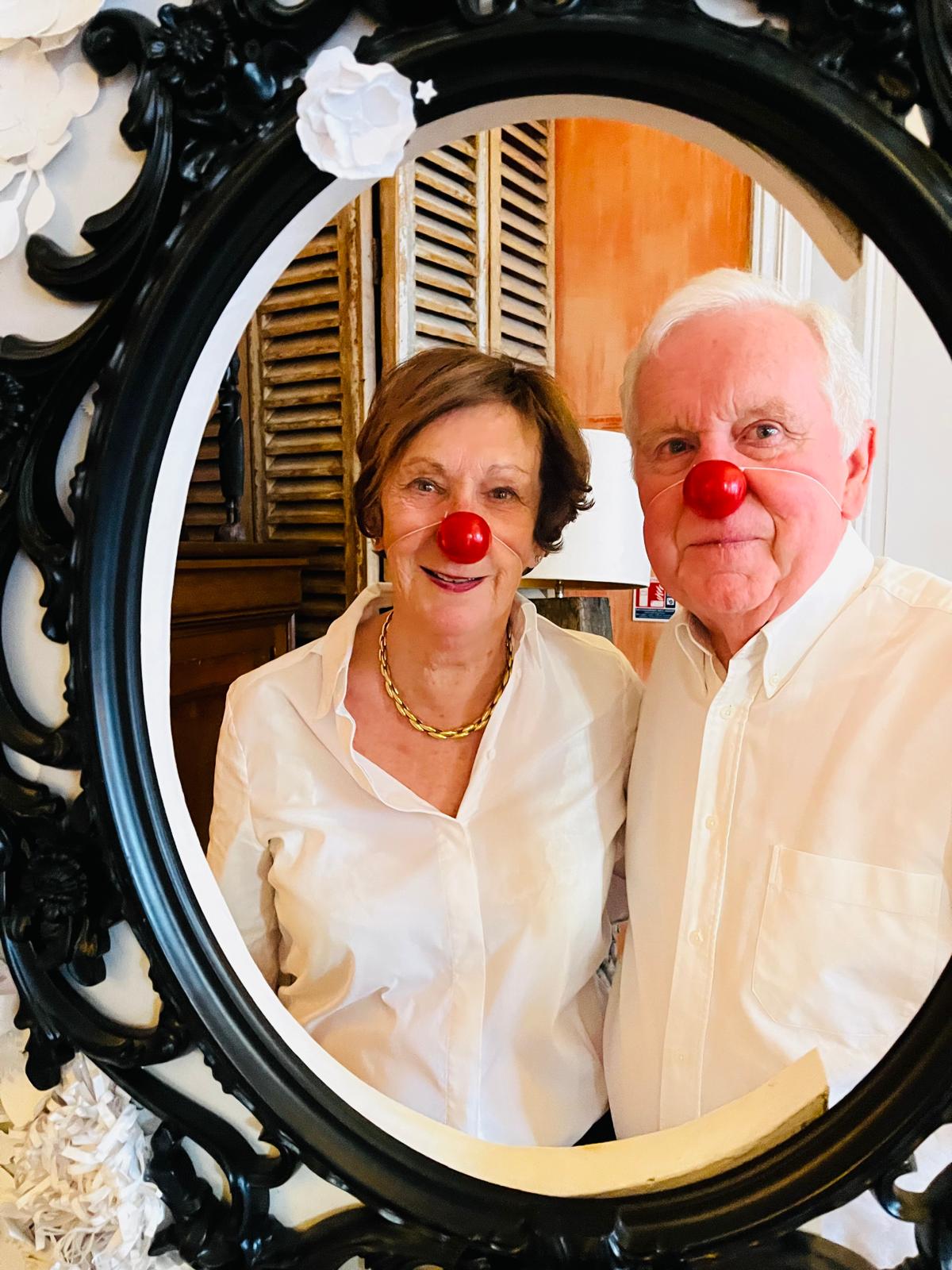 Membre Rotary en clown